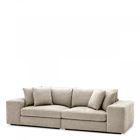 LIVING - Canapea Vista Grande clarck, nisip, Dims: W. 280 | D. 120 | H. 90 | SD. 57 | SH. 40 | AH. 60  (CM)