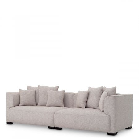 LIVING - Canapea Xylon attesso bej, Dims: W. 272 | D. 99 | H. 73.5 | SD. 50 | SH. 43 | AH. 75  (CM)