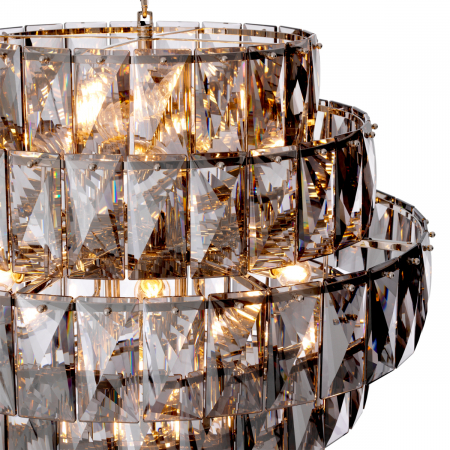 Candelabru, Amazone L din sticla fumurie [5]