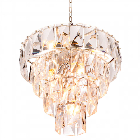 Lustre - Candelabru, Amazone S, finisaj nichel, Dims: Ø 60 | H. 65  (CM)