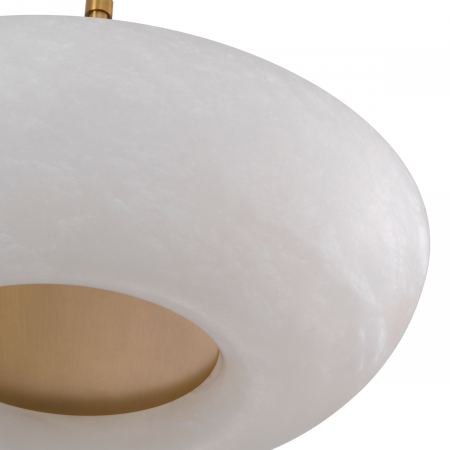 Candelabru, Ariano, finisaj din alamă cu aspect vintage, Dims: Ø 60 | H. 15  (CM) [3]
