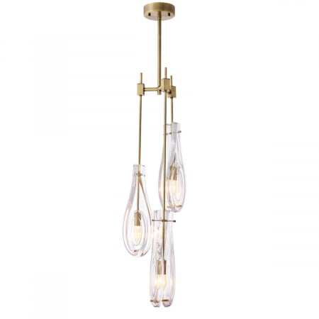 ILUMINAT - Candelabru, Bellano S finisaj alamă, Dims: Ø 30 | H. 95.5  (CM)