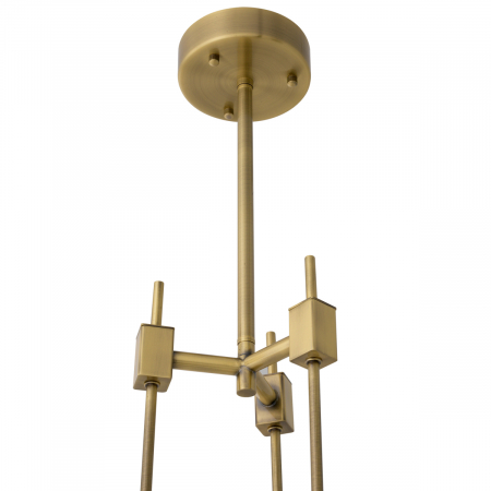 Candelabru, Bellano S finisaj alamă, Dims: Ø 30 | H. 95.5  (CM) [3]