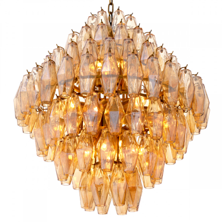 Candelabru, Benini L, finisaj din alamă cu aspect vintage, Dims: Ø 65 | H. 74  (CM) [3]