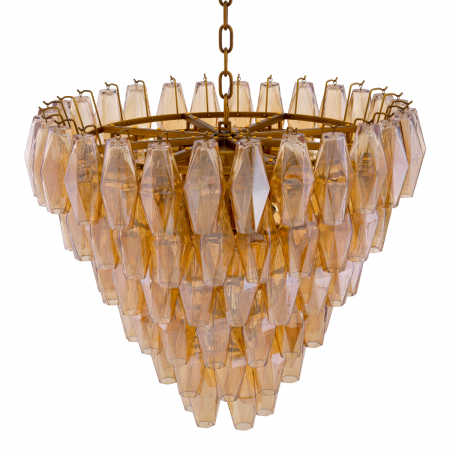 Candelabru, Benini S, finisaj din alamă cu aspect vintage, Dims: Ø 65 | H. 58  (CM) [5]