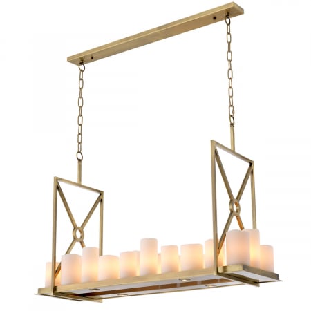 ILUMINAT - Candelabru, Commodore cu finisaj din alamă