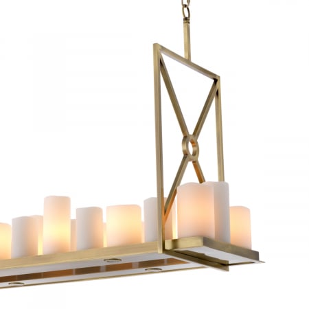 Candelabru, Commodore cu finisaj din alamă [3]