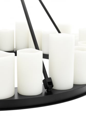 Candelabru, Commodore ø 90 cm finisaj negru, Dims: Ø 90 | H. 65  (CM) [7]