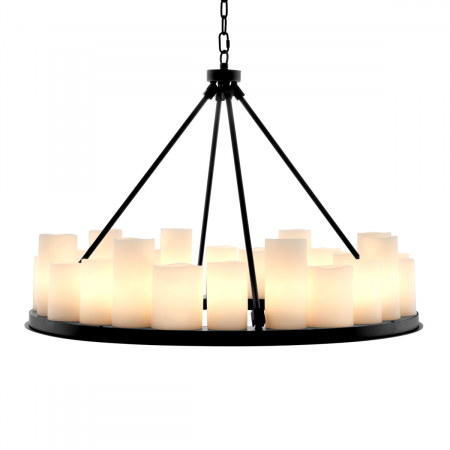 ILUMINAT - Candelabru, Commodore ø 90 cm finisaj negru, Dims: Ø 90 | H. 65  (CM)
