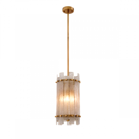 Lustre - Candelabru, Da Silva, finisaj din alamă cu aspect vintage, Dims: Ø 27 | H. 52  (CM)