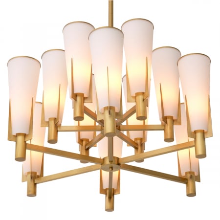 Candelabru, Dino Double, finisaj din alamă cu aspect vintage, Dims: Ø 87 | H. 56.5  (CM) [3]