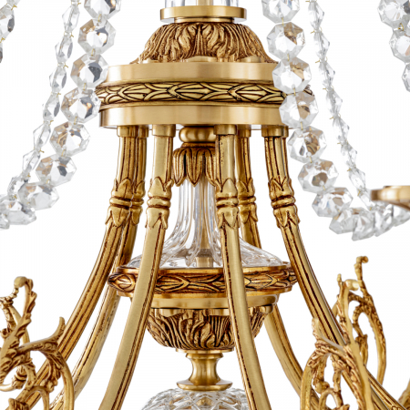 Candelabru, Duvaux finisaj auriu antic, Dims: Ø 80 | H. 116  (CM) [5]