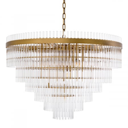 Candelabru, East Single, finisaj din alamă cu aspect vintage, Dims: Ø 81 | H. 56  (CM) [2]