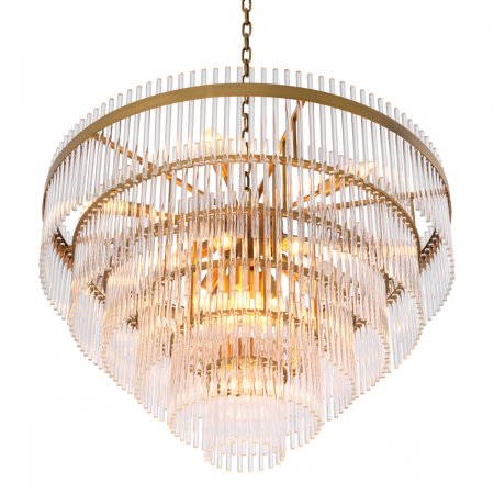 Candelabru, East Single, finisaj din alamă cu aspect vintage, Dims: Ø 81 | H. 56  (CM) [4]