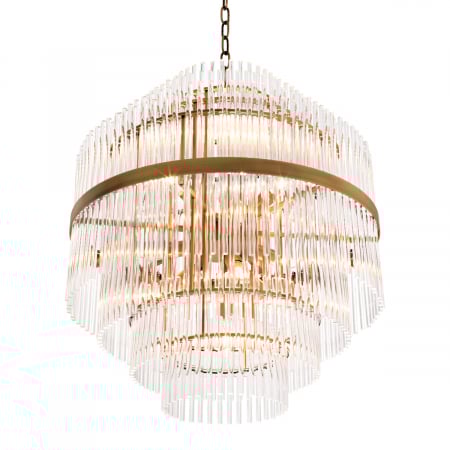 Candelabru, Est, finisaj din alamă cu aspect vintage, Dims: Ø 60 | H. 68  (CM) [2]