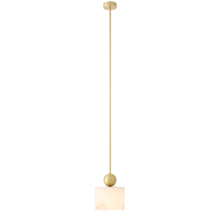 Candelabru, Etrusc Round finisaj alamă, Dims: Ø 20 | H. 24  (CM) [2]