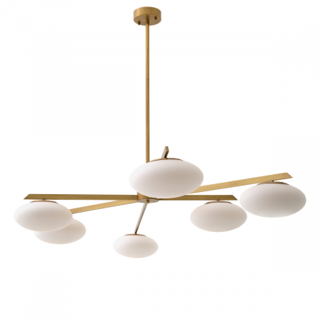 Candelabru, Evergreen L, finisaj din alamă cu aspect vintage, Dims: W. 210 | D. 113 | H. 22 | min H. 38  (CM) [2]