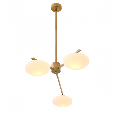Candelabru, Evergreen S, finisaj din alamă cu aspect vintage, Dims: W. 141 | D. 72 | H. 22 | min H. 38  (CM) [3]
