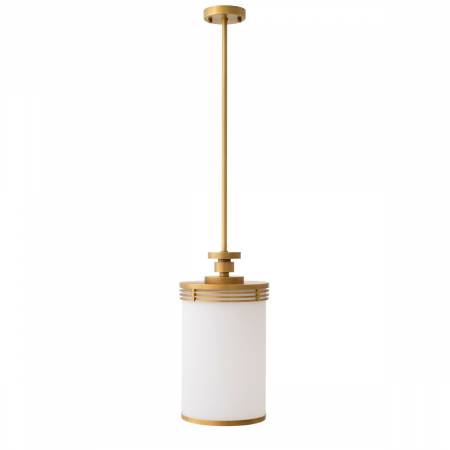 Candelabru, Fayence, finisaj din alamă cu aspect vintage, Dims: Ø 28.5 | H. 123.5  (CM) [2]