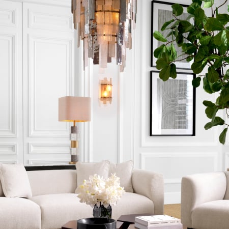 Candelabru, Greyson, finisaj din alamă cu aspect vintage, Dims: Ø 62 | H. 90  (CM) [1]
