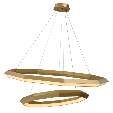 Candelabru, Helvetia L, finisaj din alamă cu aspect vintage [4]