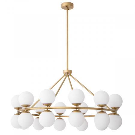 Candelabru, Hutchinson, finisaj din alamă cu aspect vintage, Dims: Ø 115 | H. 65  (CM) [2]