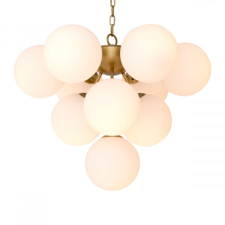 Lustre - Candelabru, Icaro, finisaj din alamă cu aspect vintage, Dims: Ø 63 | H. 73  (CM)