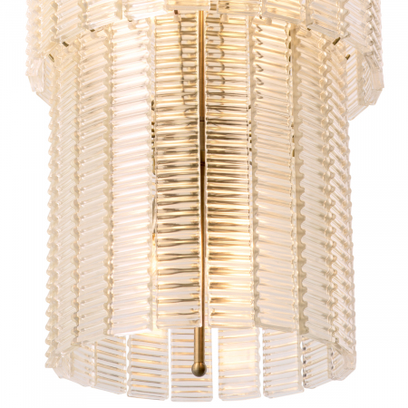 Candelabru, Imperial din alamă, sticlă transparentă [2]