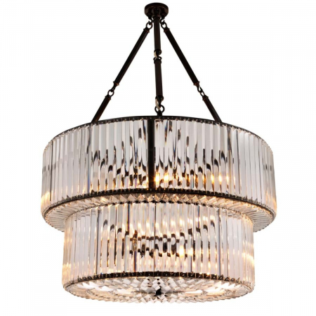 ILUMINAT - Candelabru, Infinity Double, finisaj bronz, Dims: Ø 69.5 | H. 105  (CM)