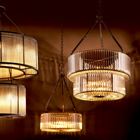 Candelabru, Infinity Double, finisaj bronz, Dims: Ø 69.5 | H. 105  (CM) [1]