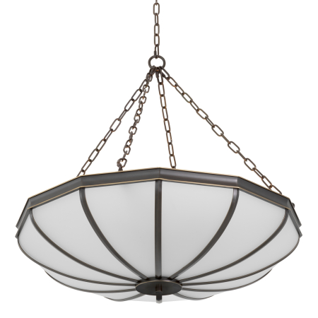 Candelabru Jenkins L cu finisaj bronz, sticla alba |W. 80 | D. 80 | H. 19 cm  [3]