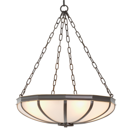 Lustre - Candelabru Jenkins S cu finisaj bronz, sticla alba |W. 60 | D. 60 | H. 16.5 cm 