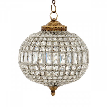 ILUMINAT - Candelabru, Kasbah Oval S, finisaj din alamă cu aspect vintage, Dims: Ø 38 | H. 45  (CM)