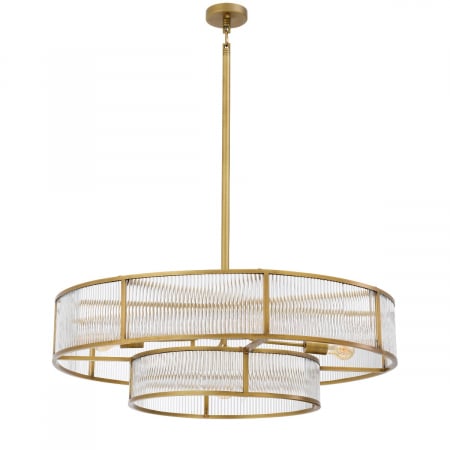 Candelabru, Montparnasse, finisaj din alamă cu aspect vintage, Dims: Ø 90 | H. 27  (CM) [1]