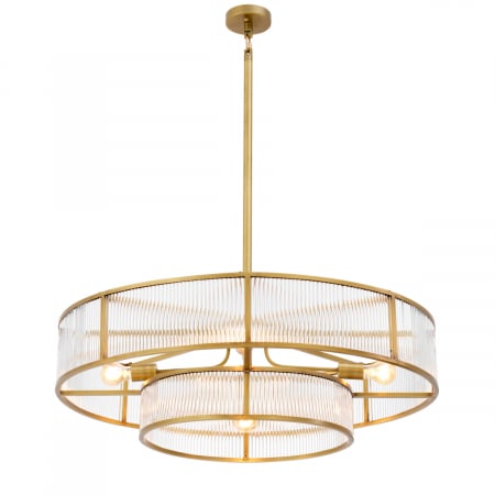 Candelabru, Montparnasse, finisaj din alamă cu aspect vintage, Dims: Ø 90 | H. 27  (CM) [2]