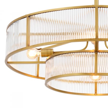 Candelabru, Montparnasse, finisaj din alamă cu aspect vintage, Dims: Ø 90 | H. 27  (CM) [4]