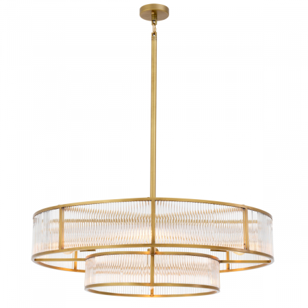 Candelabru, Montparnasse, finisaj din alamă cu aspect vintage, Dims: Ø 90 | H. 27  (CM) [3]
