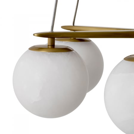Candelabru, Morro, finisaj din alamă cu aspect vintage, Dims: Ø 60 | H. 17  (CM) [4]