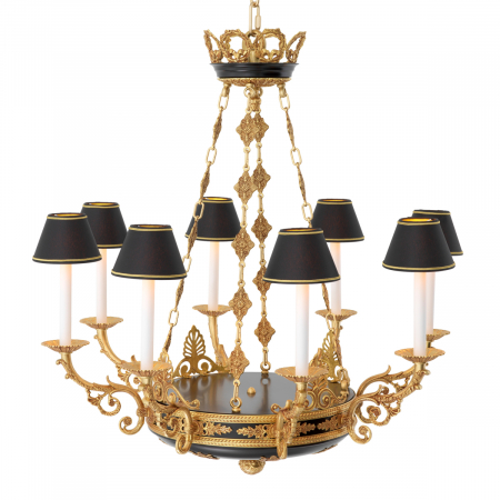 Candelabru, Palais finisaj auriu antic, Dims: Ø 97 | H. 99  (CM) [3]