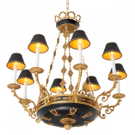 Candelabru, Palais finisaj auriu antic, Dims: Ø 97 | H. 99  (CM) [2]