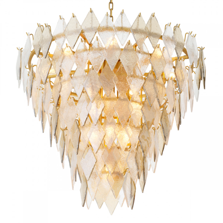 Candelabru, Rhombus L finisaj alamă antică, Dimensiuni: Ø 90 | H. 73   [4]