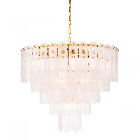 Lustre - Candelabru, Riveria finisaj auriu, Dims: Ø 85 | H. 73  (CM)