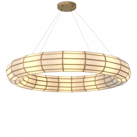 Lustre - Candelabru, Ronco, finisaj din alamă cu aspect vintage, Dims: Ø 120 | H. 16  (CM)