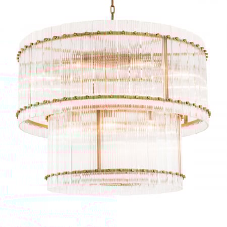 Lustre - Candelabru, Ruby L, finisaj din alamă cu aspect vintage, Dims: Ø 93 | H. 70  (CM)
