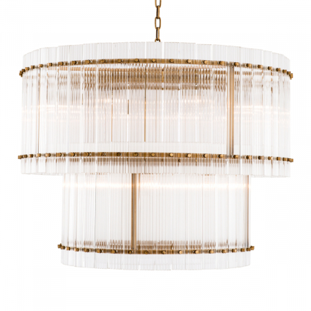 Candelabru, Ruby L, finisaj din alamă cu aspect vintage, Dims: Ø 93 | H. 70  (CM) [1]