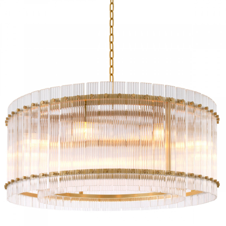 Lustre - Candelabru, Ruby Single, finisaj din alamă cu aspect vintage, Dims: Ø 94 | H. 43  (CM)