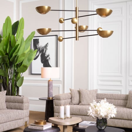 Candelabru, Salinas, finisaj din alamă cu aspect vintage, Dims: Ø 140 | H. 56.5  (CM) [1]