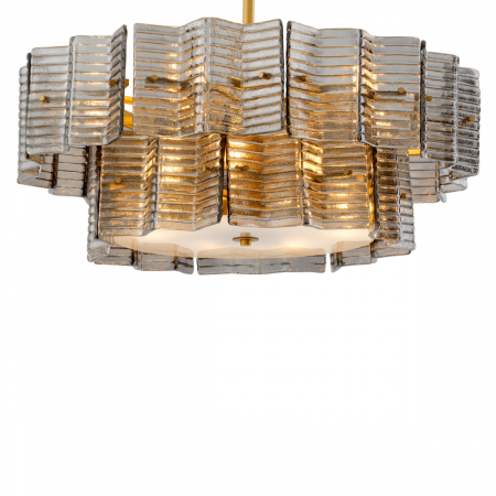 Lustre - Candelabru, Silvano din sticla fumurie, Dimensiuni: Ø 88 | H. 30  