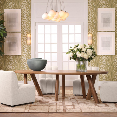 Candelabru, Sphinx L, finisaj din alamă cu aspect vintage, Dims: Ø 75 | H. 17 | Adjustable (CM) [1]