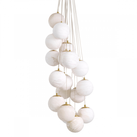 Candelabru, Sphinx L, finisaj din alamă cu aspect vintage, Dims: Ø 75 | H. 17 | Adjustable (CM) [3]